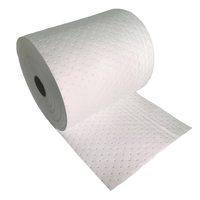 Rouleau absorbant d'huile de déversement de 40 cm * 50 m * 4 mm uniquement