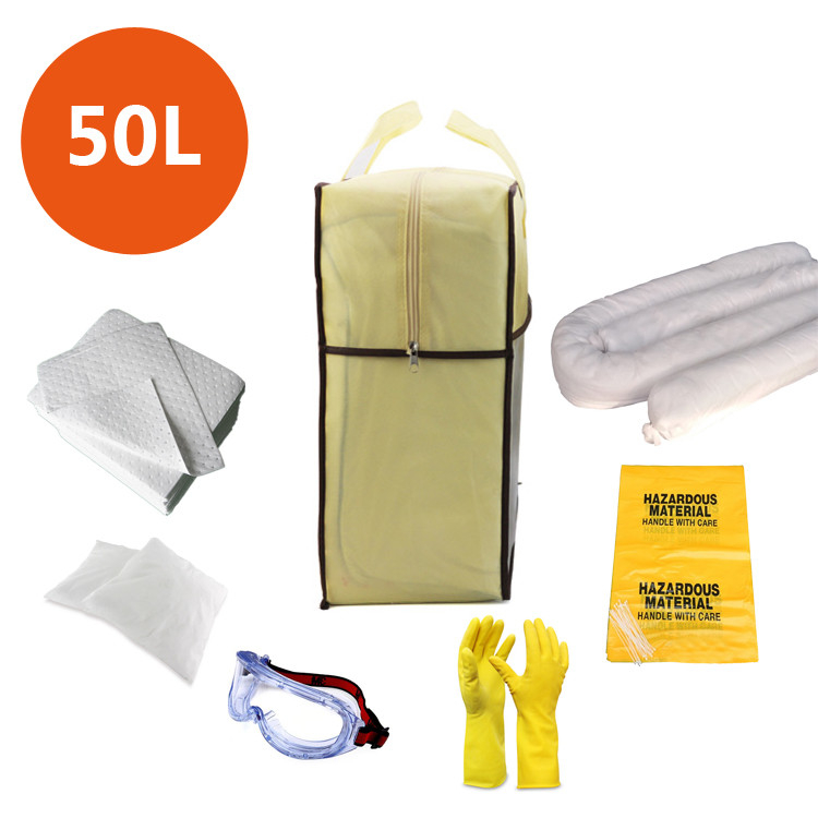 Échantillons gratuits Kit de nettoyage de la machine 100% Pp Oil Spill