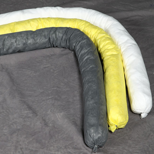 Flèche absorbante universelle économique Hazmat pour un déversement de liquide propre
