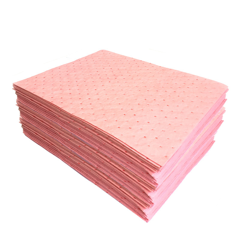 Tampons absorbants chimiques roses 40 cm * 50 cm * 5 mm