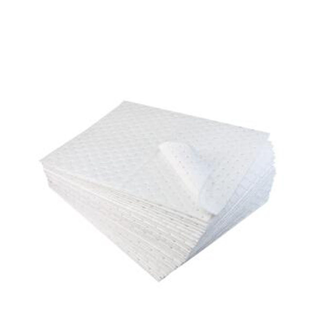 Feuille absorbante d'huile déchirable rapidement absorbante pour l'huile de nettoyage
