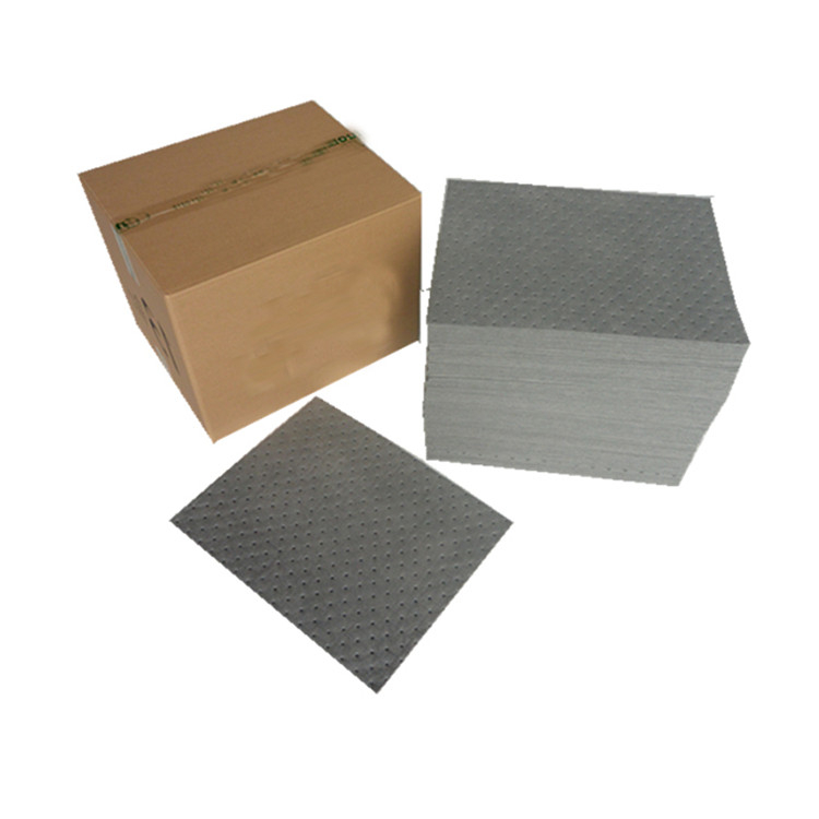 Le général d'absorption élevée 100 pp protège l'absorbant universel gris d'huile pour le lieu de travail